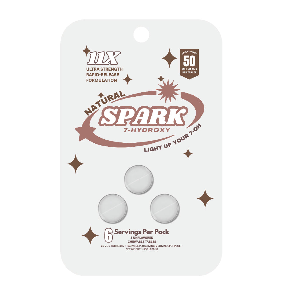 Spark 7 Hydroxy 50MG Per Tablet - Natural