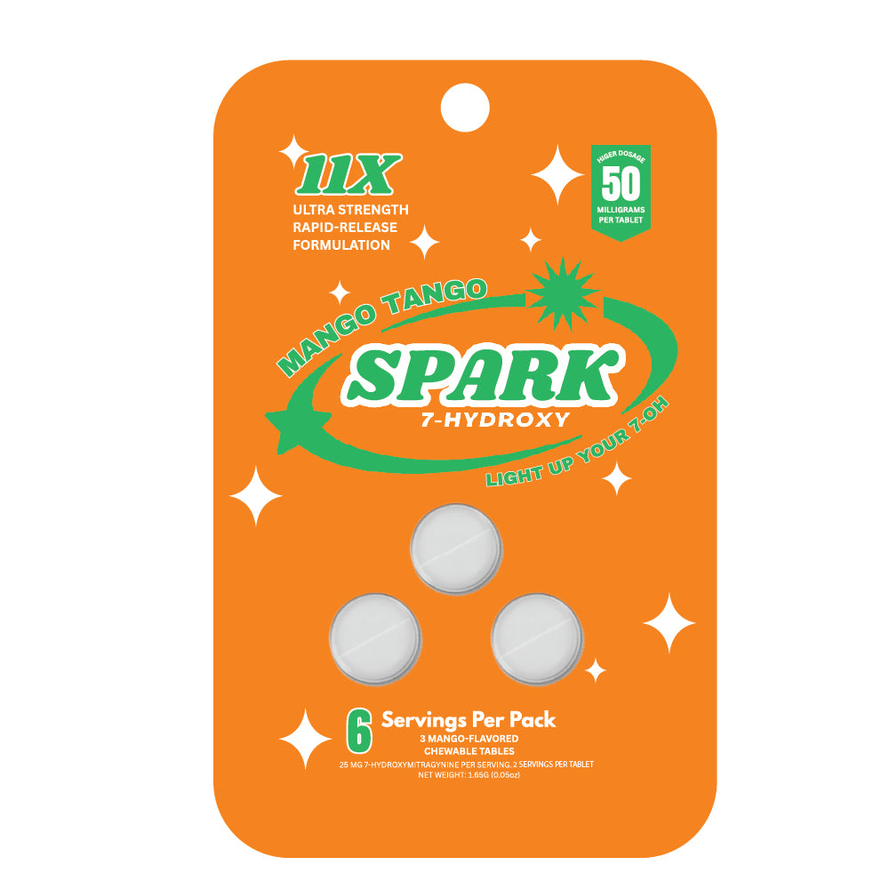 Spark 7 Hydroxy 50MG Per Tablet - Mango Tango